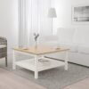 hemnes-coffee-table-white-stain-light-brown__0835683_pe671195_s5.jpg Coffee Table White Stain Light Brown 90×90 cm