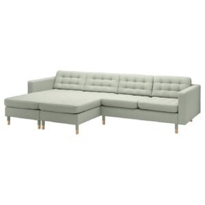 landskrona-4-seat-sofa-with-chaise-longues-gunnared-light-green-wood__1249669_pe923433_s5.jpg 4 Seat Sofa with Chaise Longue Light Green