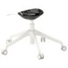 langfjaell-star-base-with-5-legs-and-castors-white__0568484_pe665477_s5.jpg Chair Base with 5 Legs and Castors White