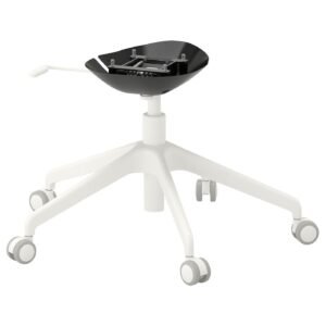 langfjaell-star-base-with-5-legs-and-castors-white__0568484_pe665477_s5.jpg Chair Base with 5 Legs and Castors White