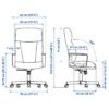 millberget-swivel-chair-murum-golden-brown__1419774_pe977119_s5.jpg Swivel Chair Golden Brown