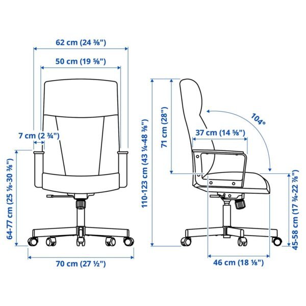 millberget-swivel-chair-murum-golden-brown__1419774_pe977119_s5.jpg Swivel Chair Golden Brown