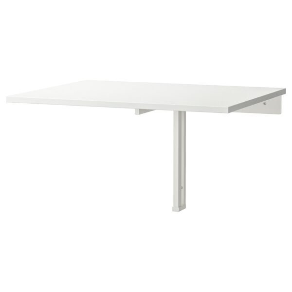 norberg-wall-mounted-drop-leaf-table-white__0736622_pe740674_s5.jpg Wall-Mounted Drop Leaf Table White 74×60 cm