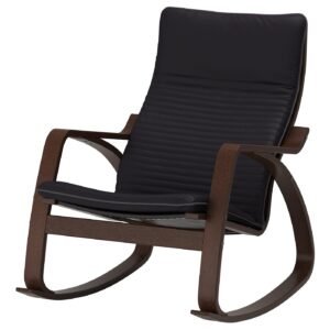 poaeng-rocking-chair-brown-knisa-black__0572145_pe667310_s5.jpg Rocking Chair Brown with Black Cushion