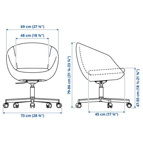skruvsta-swivel-chair-ysane-white__1418912_pe976751_s5.jpg Swivel Chair White