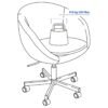 skruvsta-swivel-chair-ysane-white__1450617_pe990374_s5.jpg Swivel Chair White