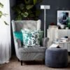 strandmon-wing-chair-vibberbo-black-beige__0930013_ph168645_s5.jpg Wing Chair Black Beige