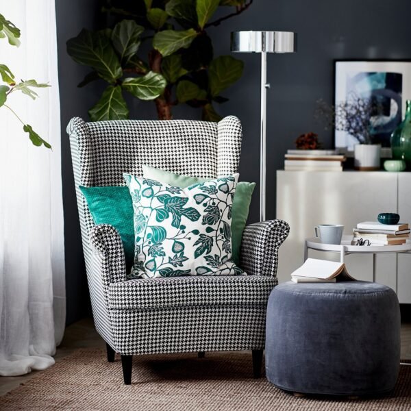strandmon-wing-chair-vibberbo-black-beige__0930013_ph168645_s5.jpg Wing Chair Black Beige