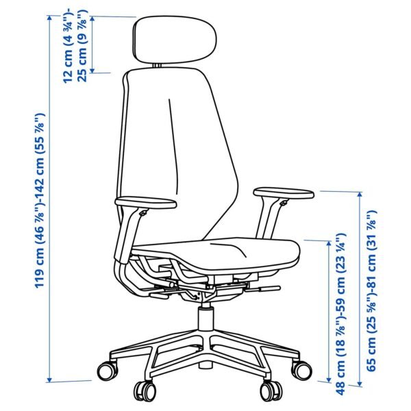 styrspel-gaming-chair-grey-red__1138552_pe879993_s5.jpg Gaming Chair Grey Red