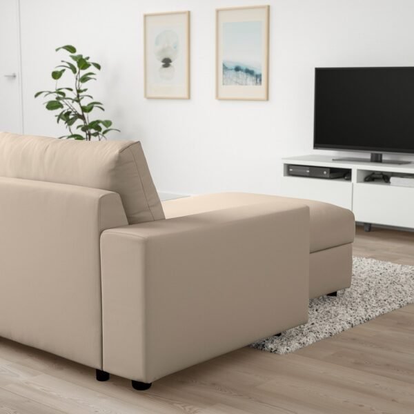 vimle-3-seat-sofa-with-chaise-longue-with-wide-armrests-hallarp-beige__0951843_pe801387_s5.jpg 3 Seat Sofa with Chaise Longue Wide Armrests Beige