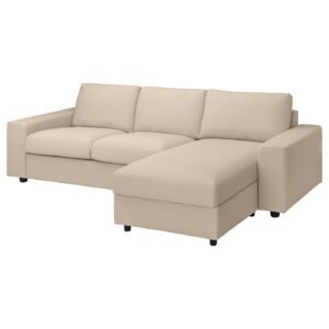 vimle-3-seat-sofa-with-chaise-longue-with-wide-armrests-hallarp-beige__0952034_pe801528_s5.jpg 3 Seat Sofa with Chaise Longue Wide Armrests Beige