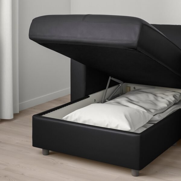 vimle-4-seat-sofa-with-chaise-longue-grann-bomstad-black__0816917_pe773752_s5.jpg 4 Seat Sofa with Chaise Longue Black