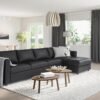 vimle-4-seat-sofa-with-chaise-longue-grann-bomstad-black__0817643_pe774069_s5.jpg 4 Seat Sofa with Chaise Longue Black